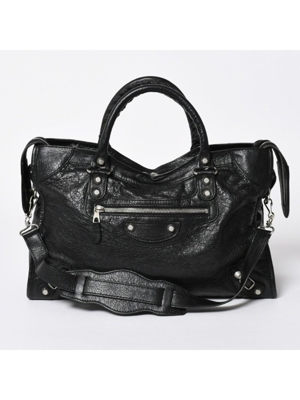 Balenciaga the City 2-Way Black Shoulder Bag